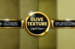 Olive Texture Digital Papers - 04 Variations Product Image 1