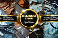Aluminium Paper Digital Papers - 04 Variations Product Image 1