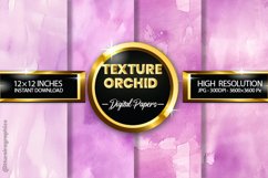 Texture Orchid Digital Papers - 04 Variations Product Image 1