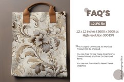 Wallpaper Paper Flower Digital Papers, Wallpaper Pattern Product Image 2