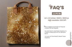 Goldenfoil Pattern Digital Papers, Glitter Paper Product Image 2