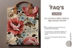 Romantic Classic Roses Seamless Flower Digital Papers Product Image 2