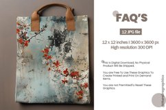 Distress Seamless Flower Digital Papers, Flowers Pattern Product Image 2