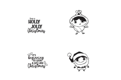 Dressed Up Christmas Dingbats Product Image 11