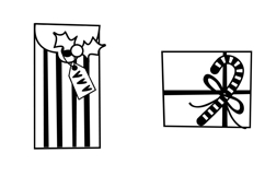 Dressed Up Christmas Dingbats Product Image 6