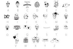 Ducky in Love Dingbats Product Image 3