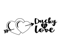 Ducky in Love Dingbats Product Image 7