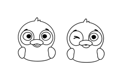 Ducky in Love Dingbats Product Image 11