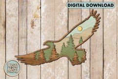 Eagle/Laser cut file/Multi-layer file/SVG/ DXF/Home decor Product Image 1