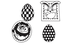 Easter Brigade Dingbats Product Image 5