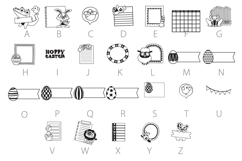 Easter Brigade Dingbats Product Image 4