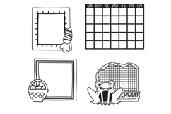 Easter Brigade Dingbats Product Image 9