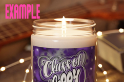 Airbrush Class of 2004 Purple &amp; Silver Digital Reunion PNG Product Image 3