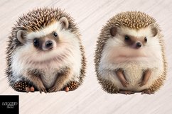 Cute Hedgehog Sublimation - 7 PNGs Product Image 2