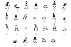 Halloween/ Fall Gnomes Dingbats Product Image 4