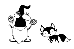 Halloween/ Fall Gnomes Dingbats Product Image 10
