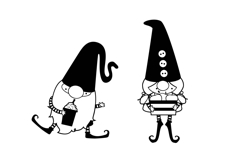 Halloween/ Fall Gnomes Dingbats Product Image 12