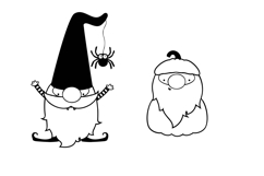 Halloween/ Fall Gnomes Dingbats Product Image 8