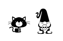 Halloween/ Fall Gnomes Dingbats Product Image 5