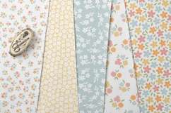 12 FLORAL SEAMLESS PATTERNS | EPS PNG JPG Product Image 2