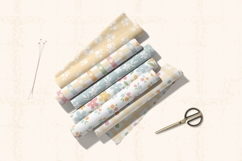 12 FLORAL SEAMLESS PATTERNS | EPS PNG JPG Product Image 4