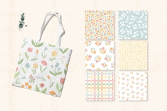 12 FLORAL SEAMLESS PATTERNS | EPS PNG JPG Product Image 3