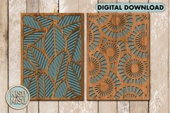 Foliage/ Flowers/laser cut files/SVG/CDR/DXF Product Image 1