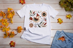 Clip Art or Clipart: Folk Art Autumn Birds Product Image 8