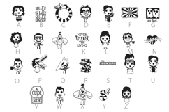 Gothic Tea Party Dingbats Product Image 4