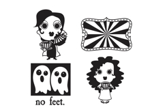 Gothic Tea Party Dingbats Product Image 9