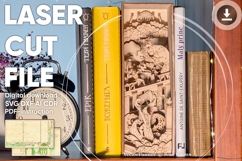 Book Nook - Laser Cut File, Greek Mythology 3d Project Product Image 1