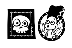 Halloween Brigade Dingbats Product Image 6