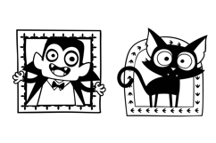 Halloween Brigade Dingbats Product Image 7