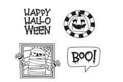 Halloween Brigade Dingbats Product Image 5