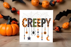 Clip Art or Clipart: Halloween Word Clipart With Dangles Product Image 5