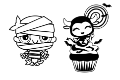 Halloween Sweeties Dingbats Product Image 5