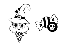 Halloween Sweeties Dingbats Product Image 10