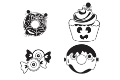 Halloween Sweeties Dingbats Product Image 9
