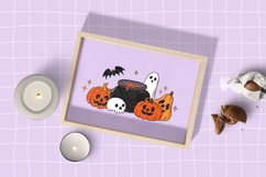 45 HALLOWEEN DOODLES | EPS PNG JPG Product Image 5