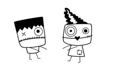 Halloweenies Dingbats Product Image 5