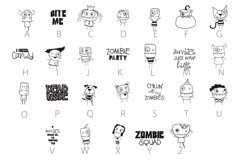 Halloweenies Dingbats Product Image 4
