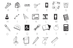 Happy Hues School Dingbats Product Image 3