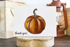 Pumpkin sublimation design. Harvest Pumpkin PNG Product Image 5