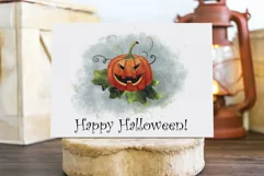 Watercolor Halloween sublimation design. PNG for sublmation Product Image 7