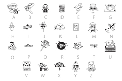 Heartbeat Gang Dingbats Product Image 3