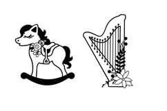 Herald Angels Dingbats Product Image 9