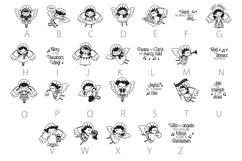 Herald Angels Dingbats Product Image 4