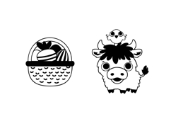 Highland and Hoppy Dingbats Product Image 6