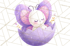 Baby Insects in Easter Eggs, Cute Spring Bug Clipart Png Product Image 4