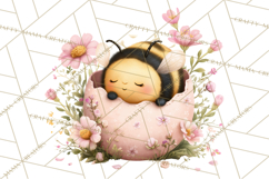 Baby Insects in Easter Eggs, Cute Spring Bug Clipart Png Product Image 2